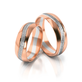 Preview: Stelmach Trauringe Weiss-Gelbgold Eisenhüttenstadt 116